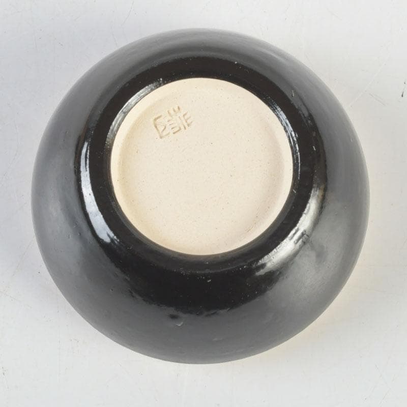 茶道具 萬古焼 加賀瑞山造 干支寅香合 共箱 V 9693