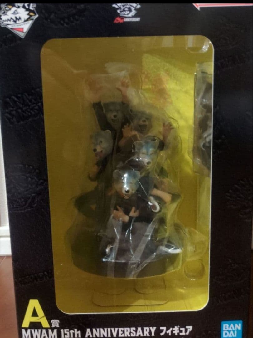 あ*こ様 マンウィズアミッション 1番くじ A賞 MWAM 15thフィギュア 一番くじ MAN WITH A MISSION 15th ANNIVERSARY 2026年1月3日発売