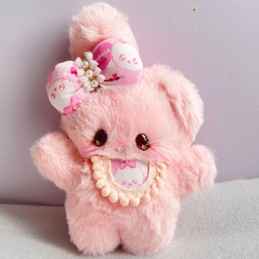 pream サンリオ 作家 羊毛フェルト テディベア ハンドメンド ぬいぐるみ