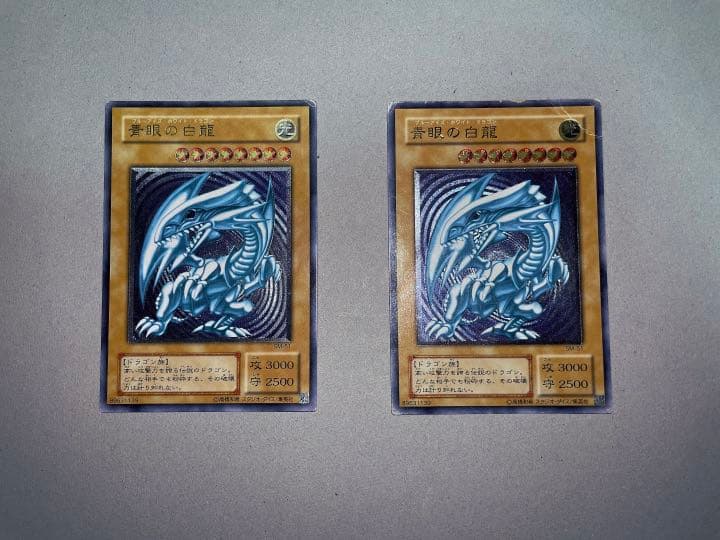 青眼の白龍 レリーフ 2枚