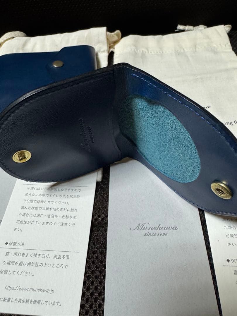 munekawa 薄型コンパクト財布　セット