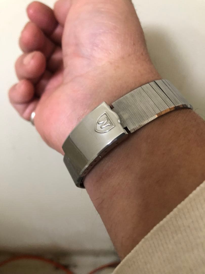 美品★稼動良好★ニバダ　シャルダン　自動巻　ヴィンテージ　メンズ　腕時計