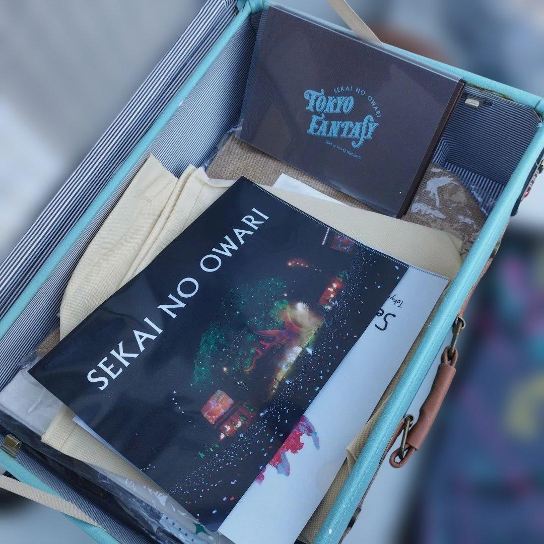 セカオワグッズまとめてセットキャリーバッグTシャツバッグ等