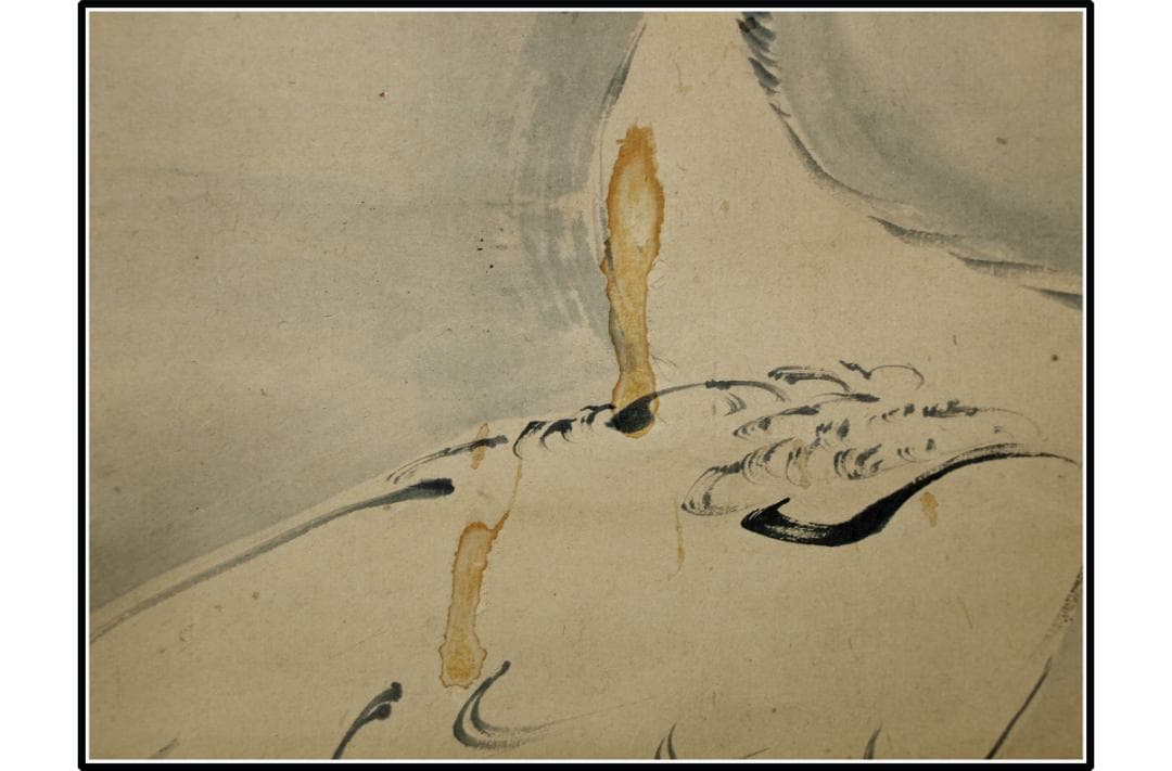 民間仕入れ品 日本 時代肉筆掛け軸その※5激安骨董品中国 X1019C3-2