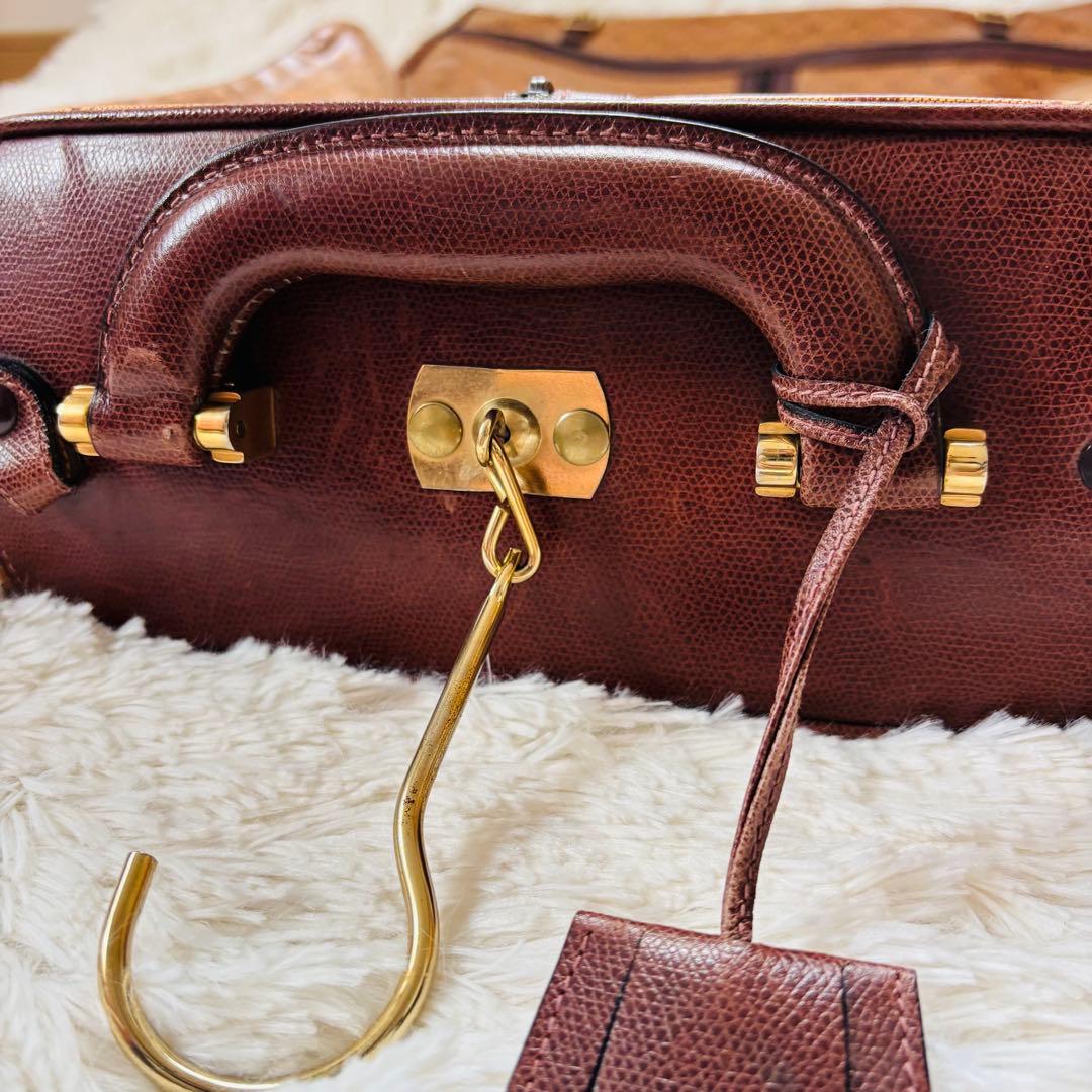 希少 モラビト ガーメントケース 総柄 スーツケース トランク 出張