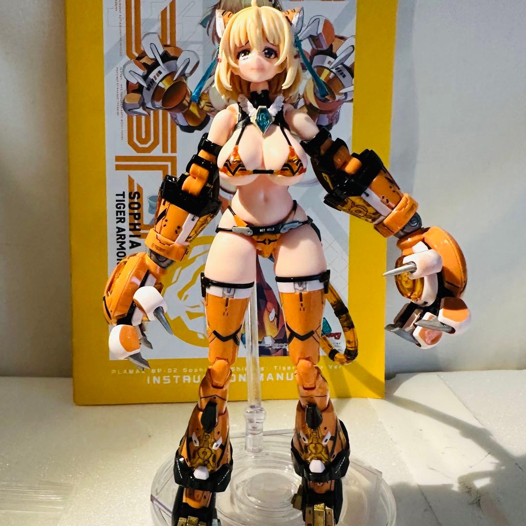 ま*お様 PLAMAX BP-02 ソフィア・F・シャーリング 虎アーマーVer