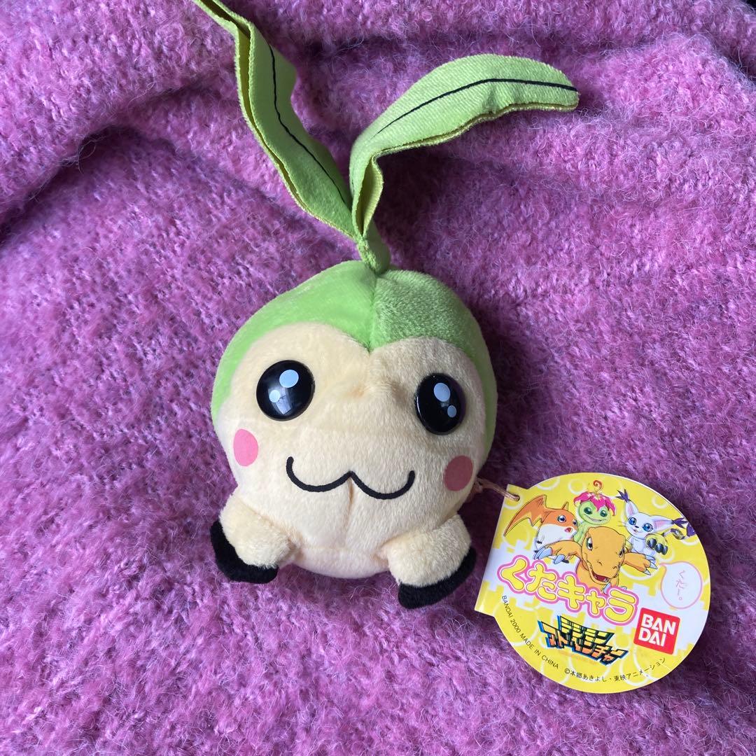 デジモンくたキャラタネモンぬいぐるみフィギュア