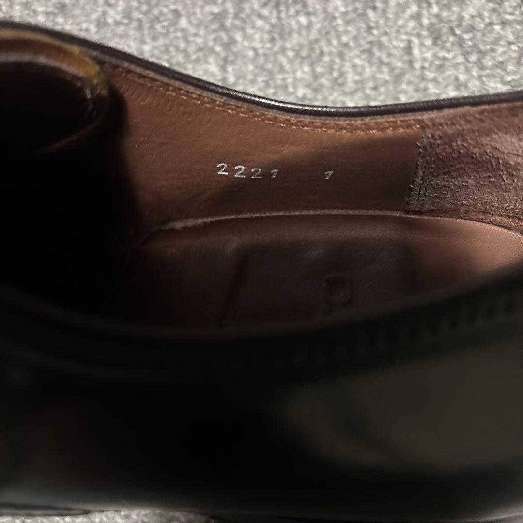 MOTO 2221 Uチップ コードバン Black サイズ1