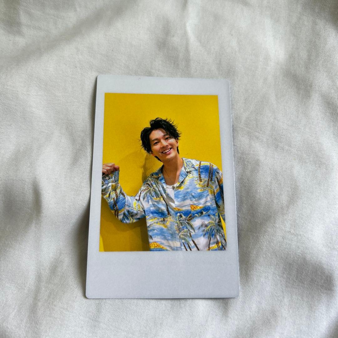 DISH// オリジナルチェキ風カード 群青飛行 愛してるぜベイベー//