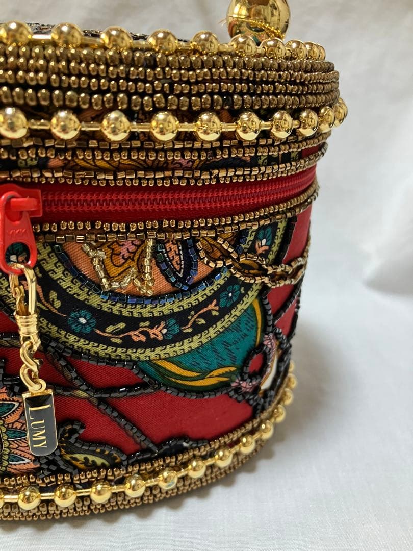 ルミー　はしもと　ビーズバッグ