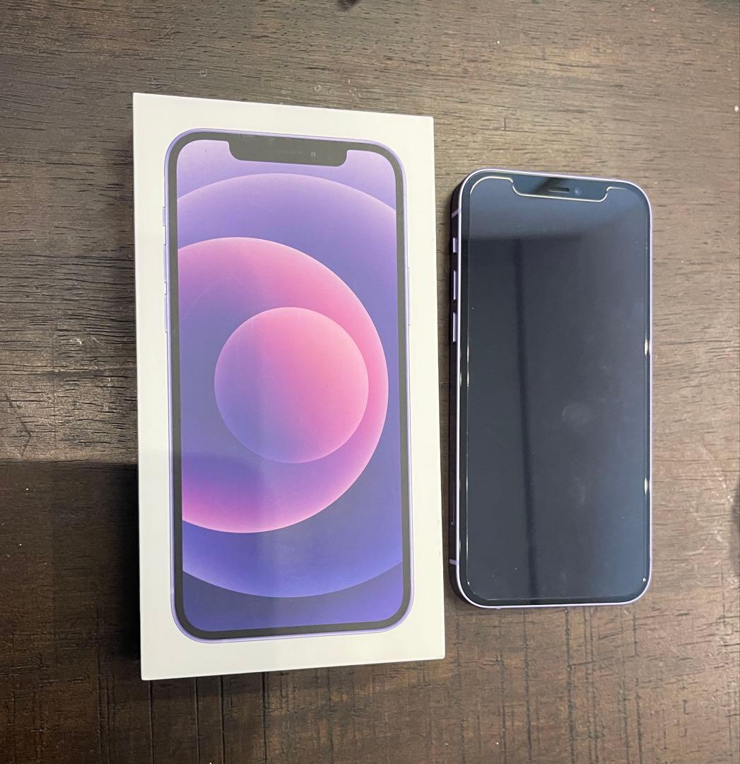 新品】Apple iPhone 12 128GB パープル SIMフリー