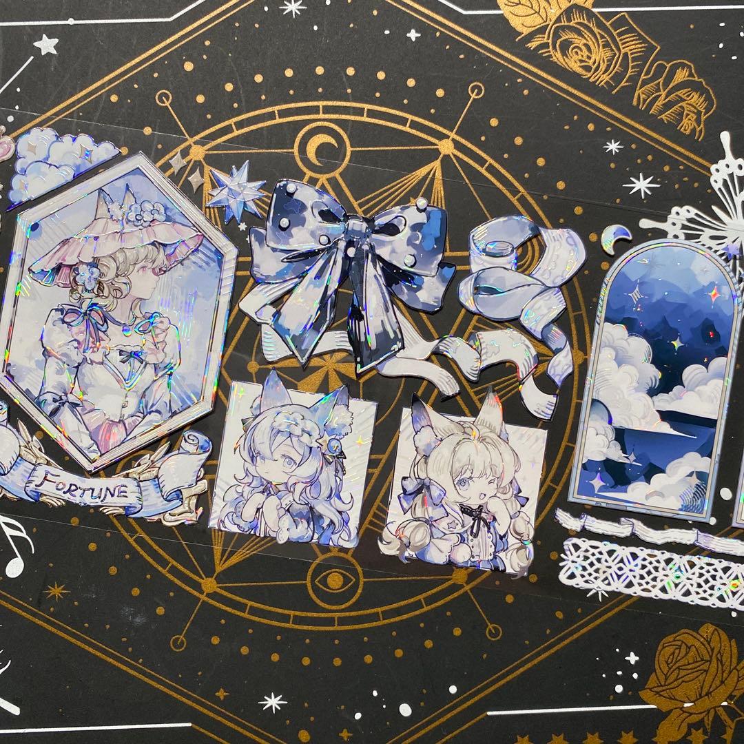 9196】海外 マステ 5m巻売り 貝殻光マスキングテープ 森