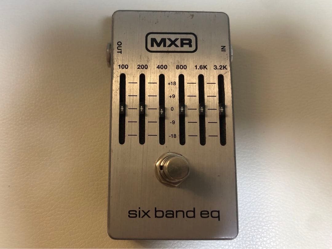 MXR Six Band EQ ギターエフェクター MXR six band eq ギターエフェクター MXR Six Band EQ イコライザーペダル