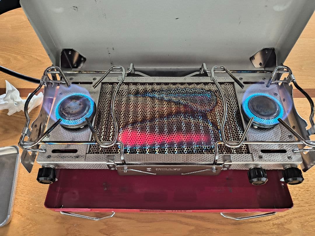 TILLEY２バーナー＋グリル！！