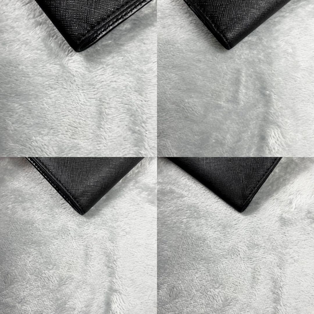 Vivienne Westwood ダブルジップ 2つ折り財布 オーブ ブラック