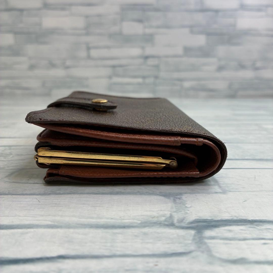 極美品 50 ルイヴィトン モノグラム がま口 二つ折り財布 xg3 - メルカリ