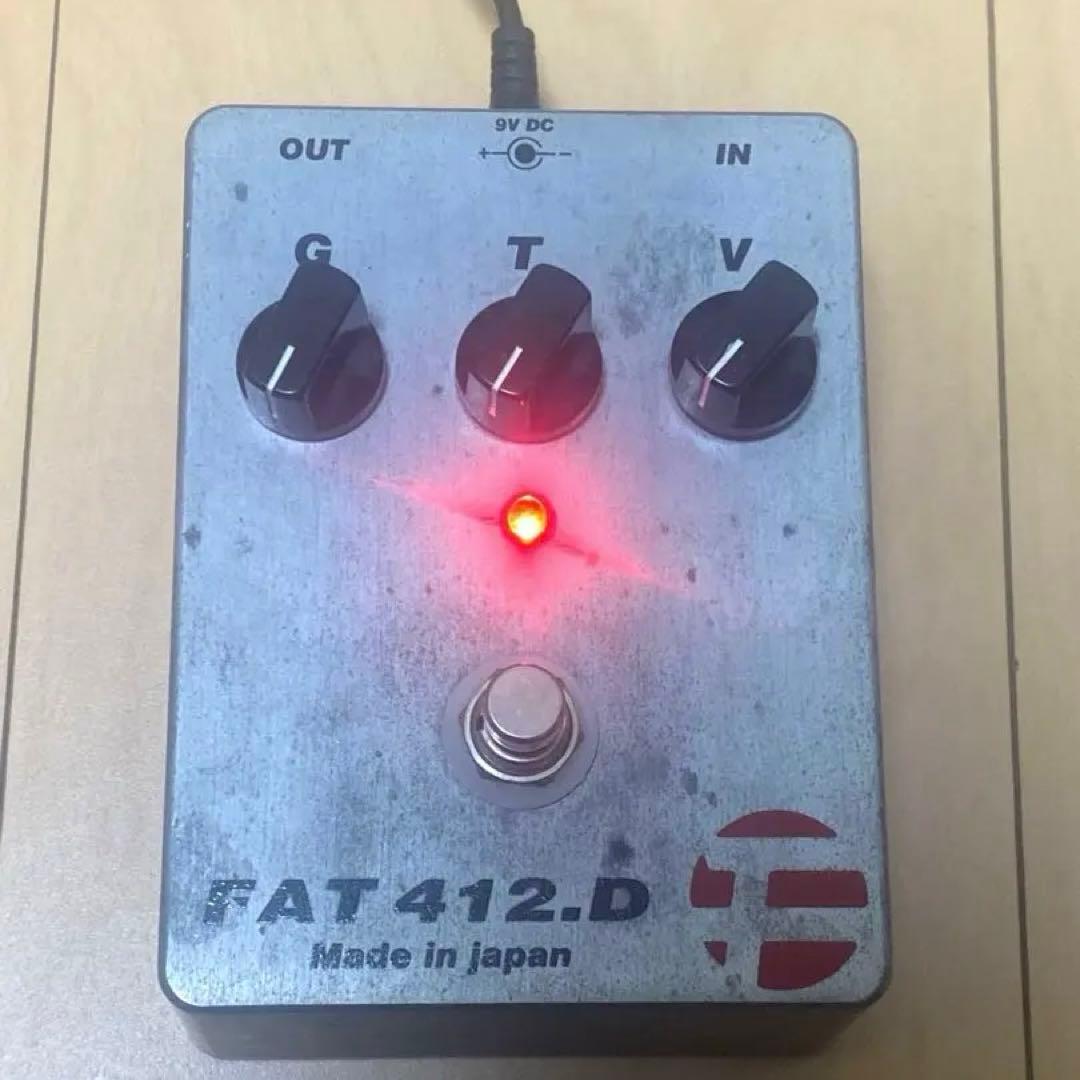 FAT 412.D オーバードライブ ブースター