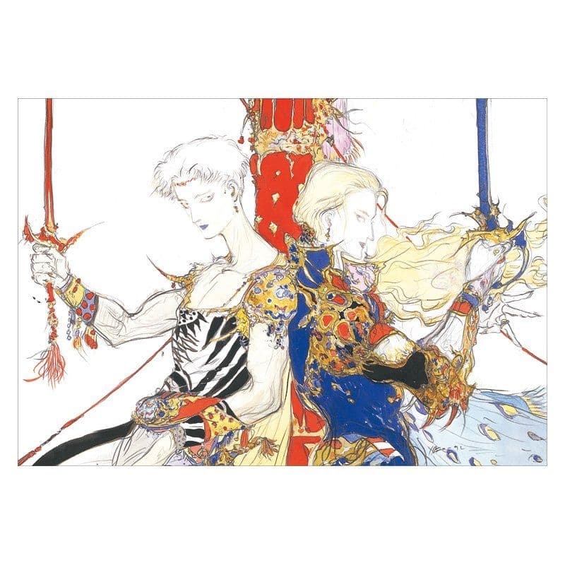 ファイナルファンタジー　イラストスカーフ FFⅤ