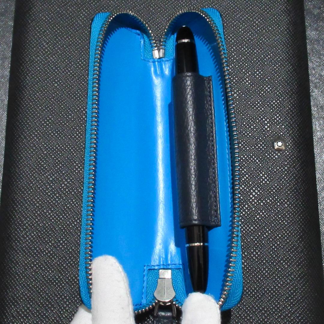 モンブラン ペンケース ペンポーチ マイスターシュテュック 1本用 124131