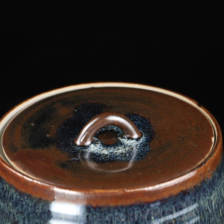 Y2842-4 茶道具 宮川香雲 水指 木箱付き #5