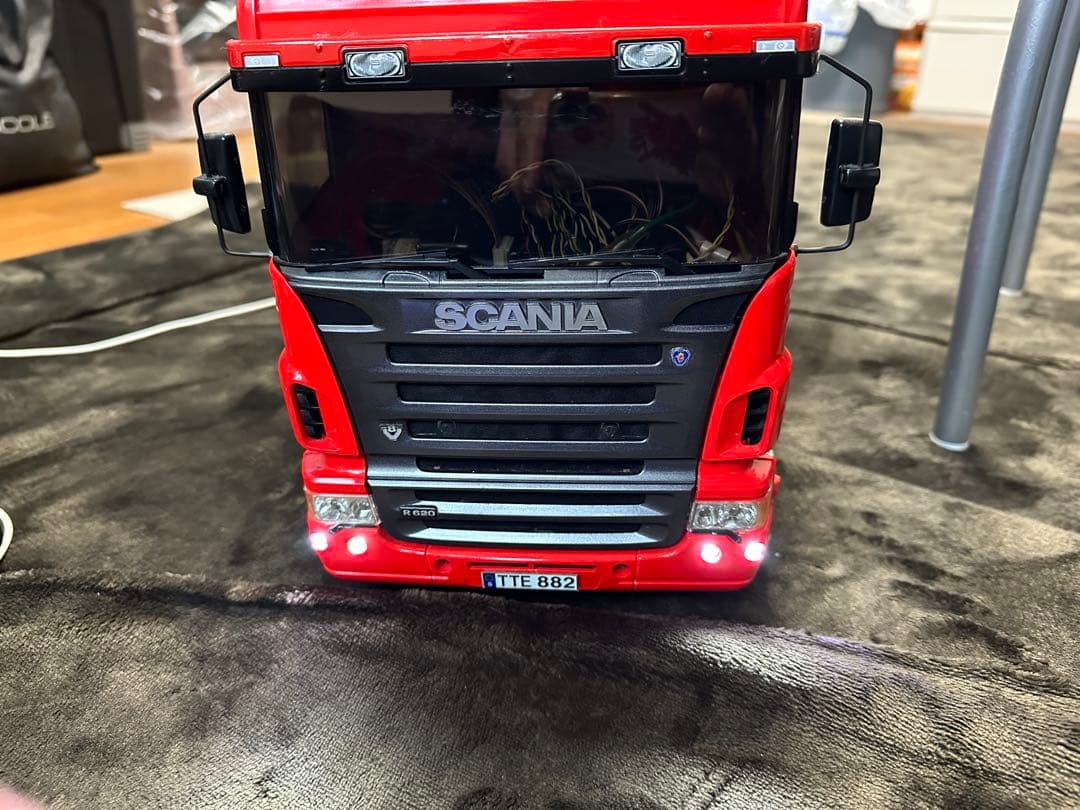 送料無料 スカニアR620 完成品 ラジコン プロポ難あり