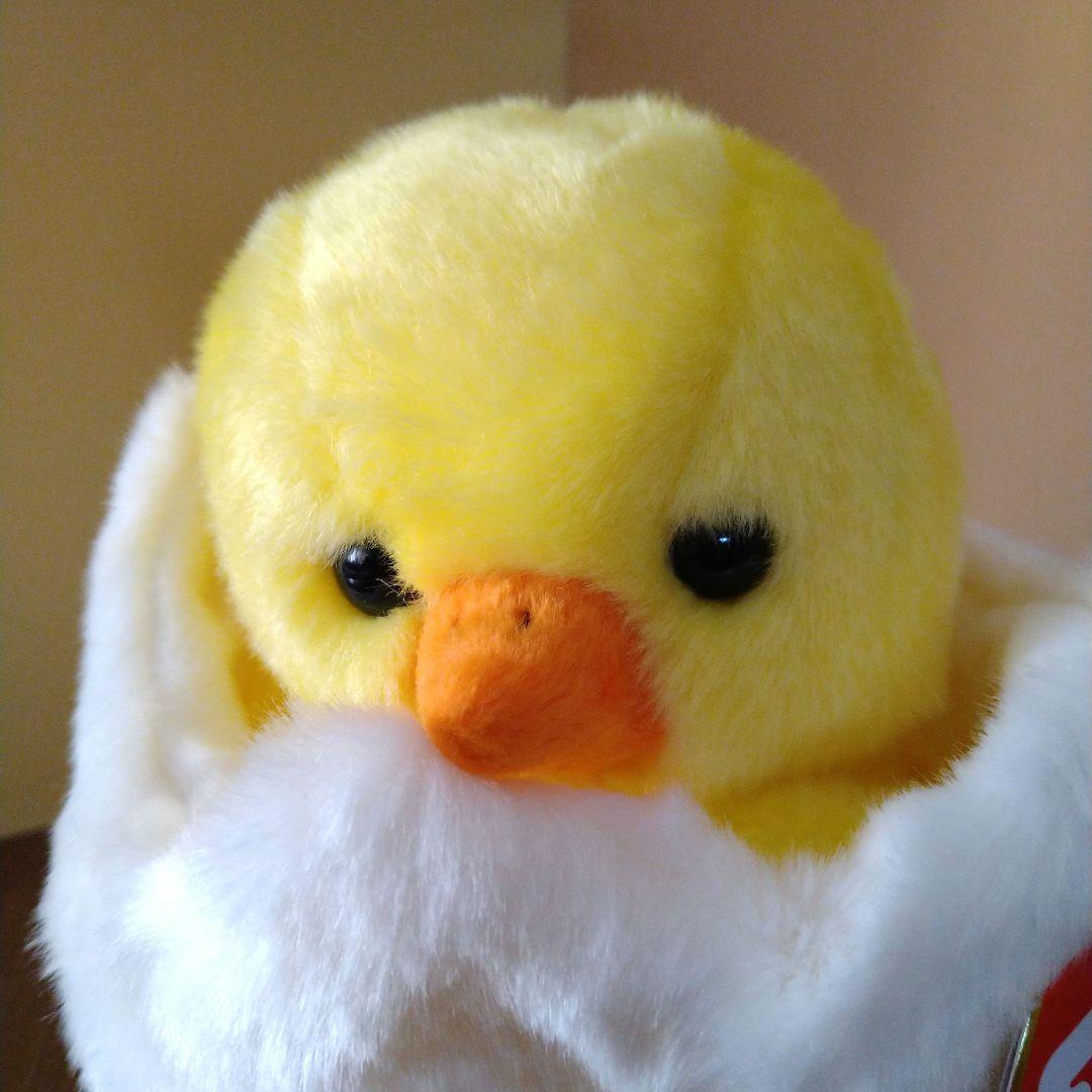 ty ぬいぐるみ ヒヨコ ビーニーバディーズ 殻付き ひよこ 2 - メルカリ
