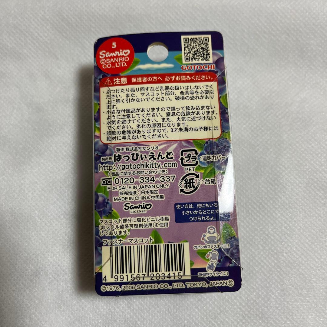 【未開封】南アルプス限定 ブルーベリー ご当地キティ チャーム 果物【匿名配送】