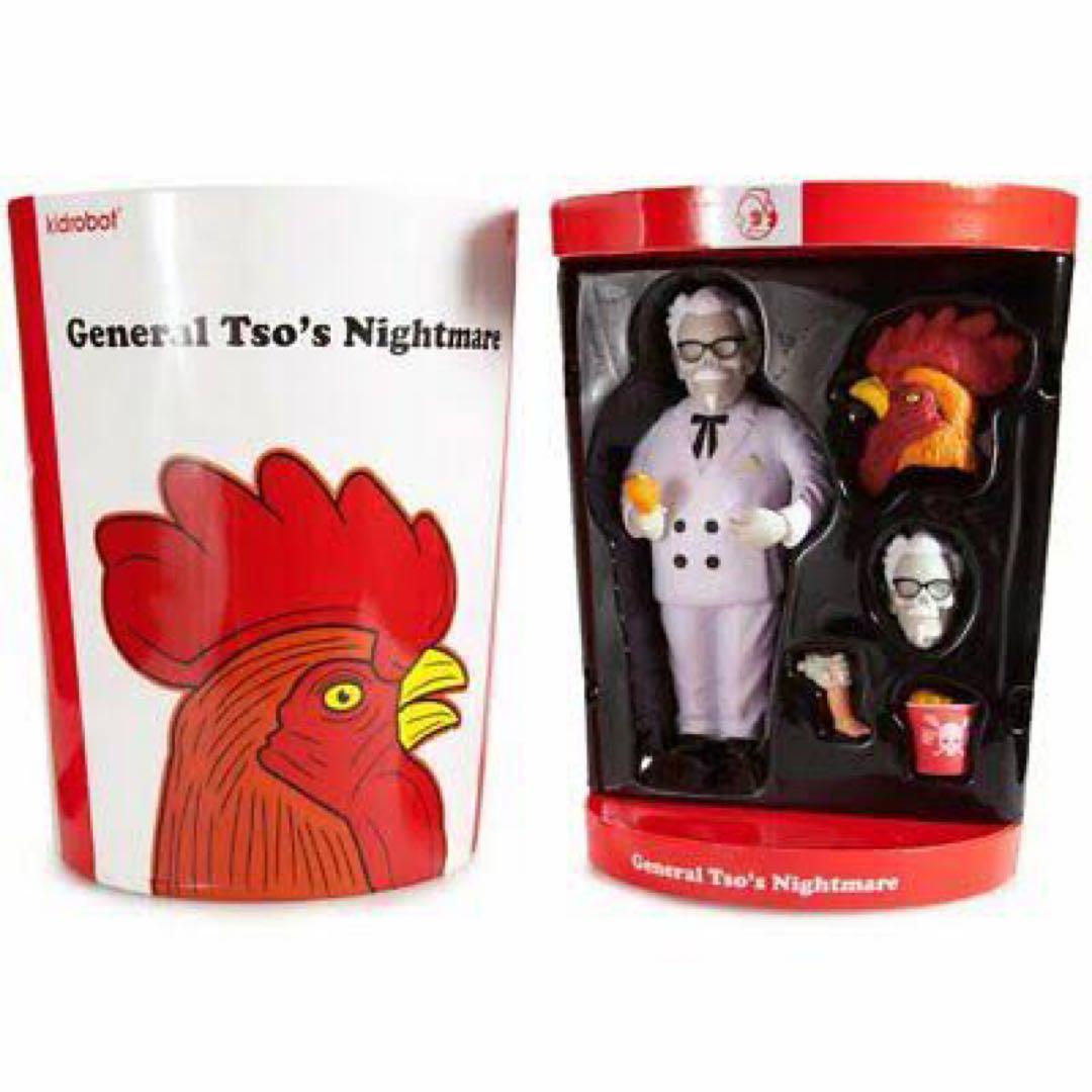 [新品] kid robot ケンタッキー チキン オジサン フィギュア