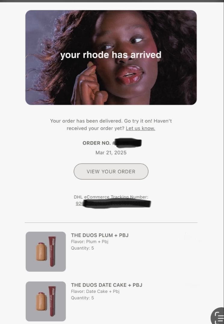 RHODE PLUM ポケット ブラッシュ+ PJBリップ ティント