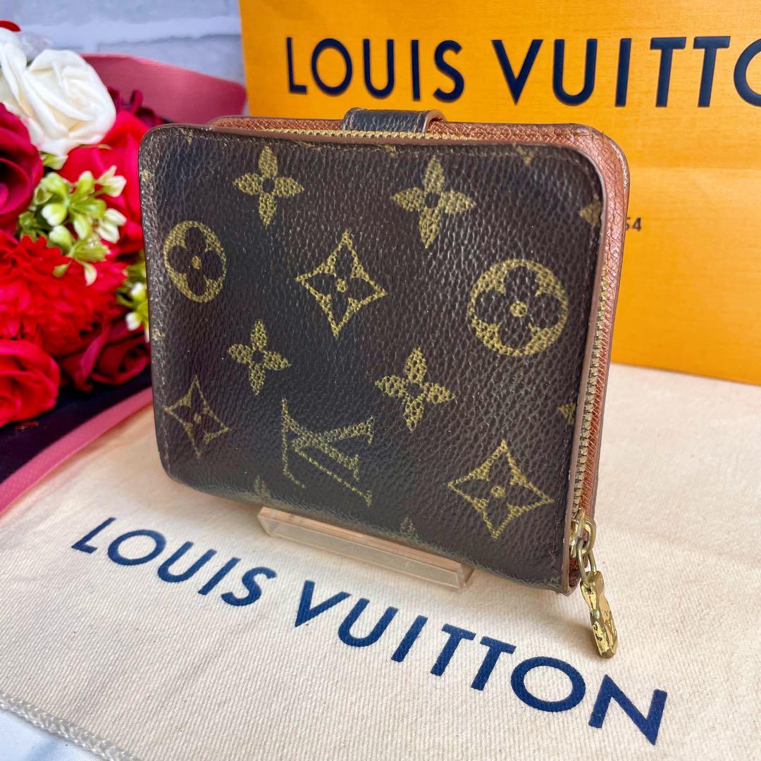 Kazuki Okamura様ヴィトン モノグラム コンパクトジップ 折り財布