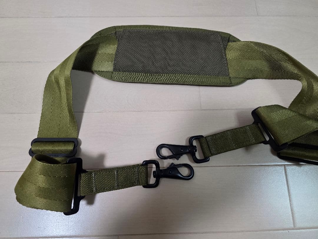 美品☆ブリーフィング 2way ビジネスバッグ ショルダー グリーン