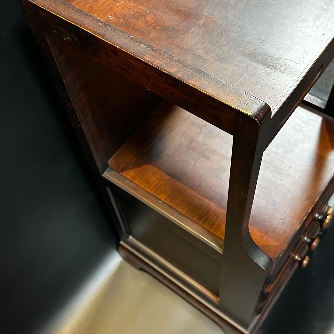 n*3様 神居民芸家具 電話台 棚 引き出し n*3様 神居