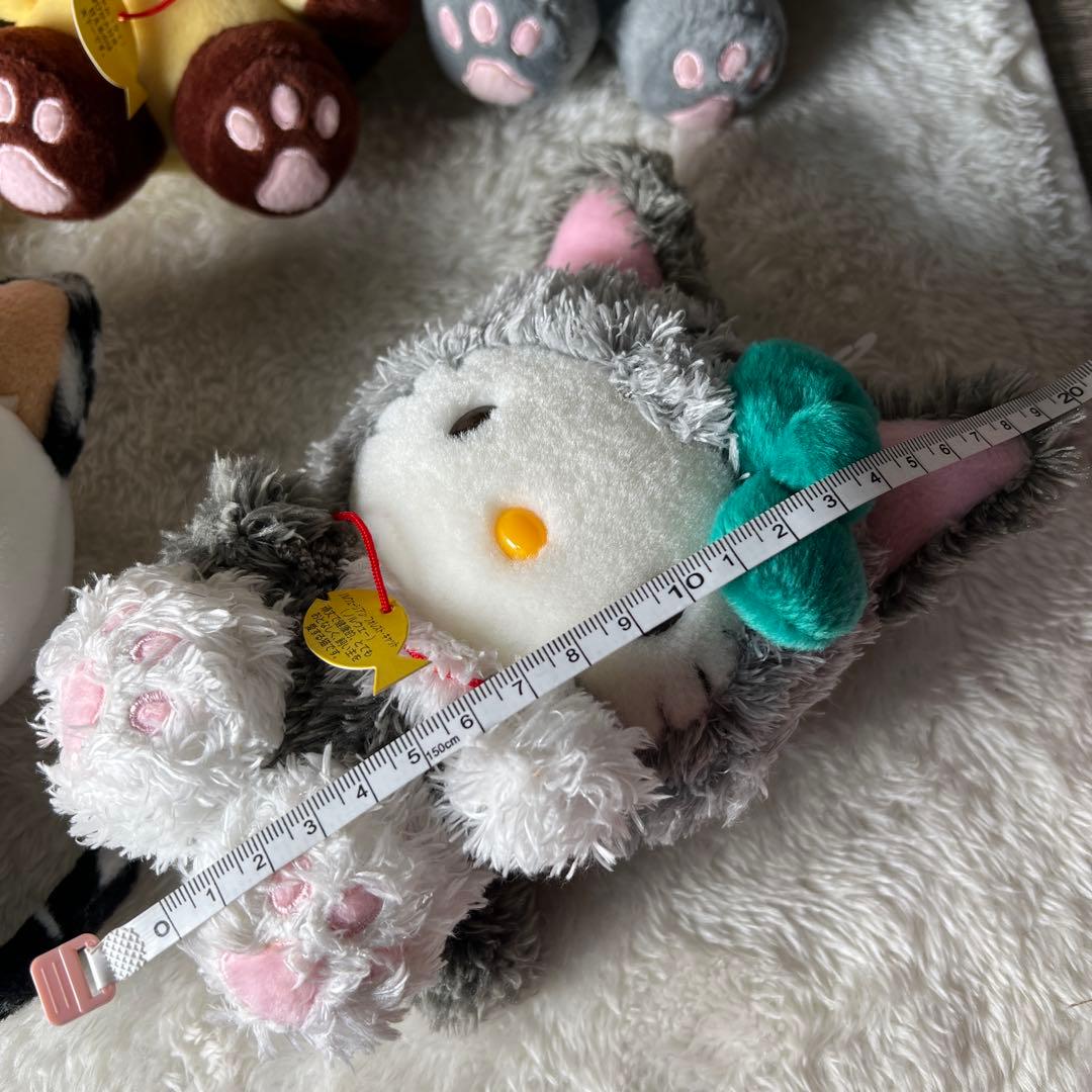 キテイちゃん 世界のネコ コレクション ぬいぐるみ 5点セット ハロー