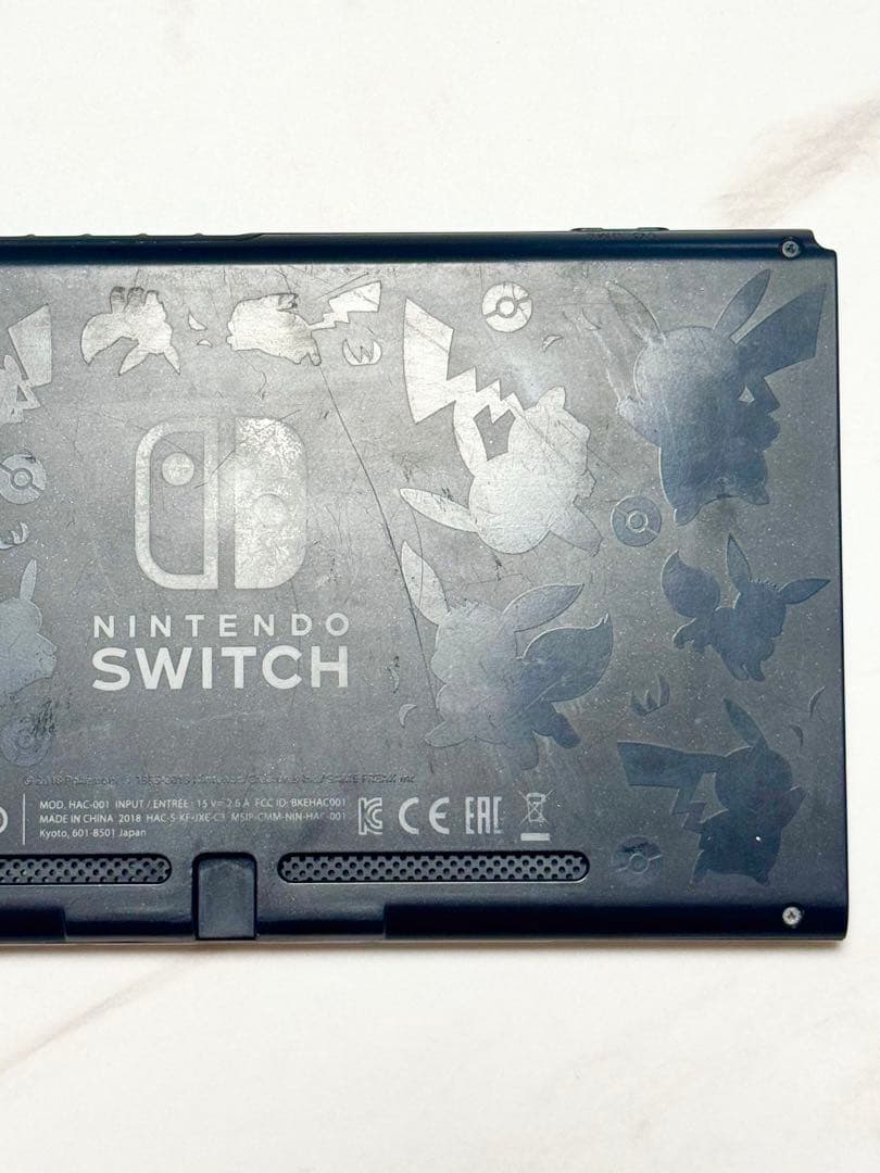 【動作確認済み】Nintendo Switch 本体のみ 2018年　ピカブイ