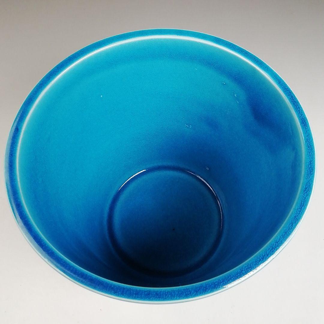 T954 水指 『土耳古 末広水指』『瑞豊 造』 共箱 茶道具 T954 水指