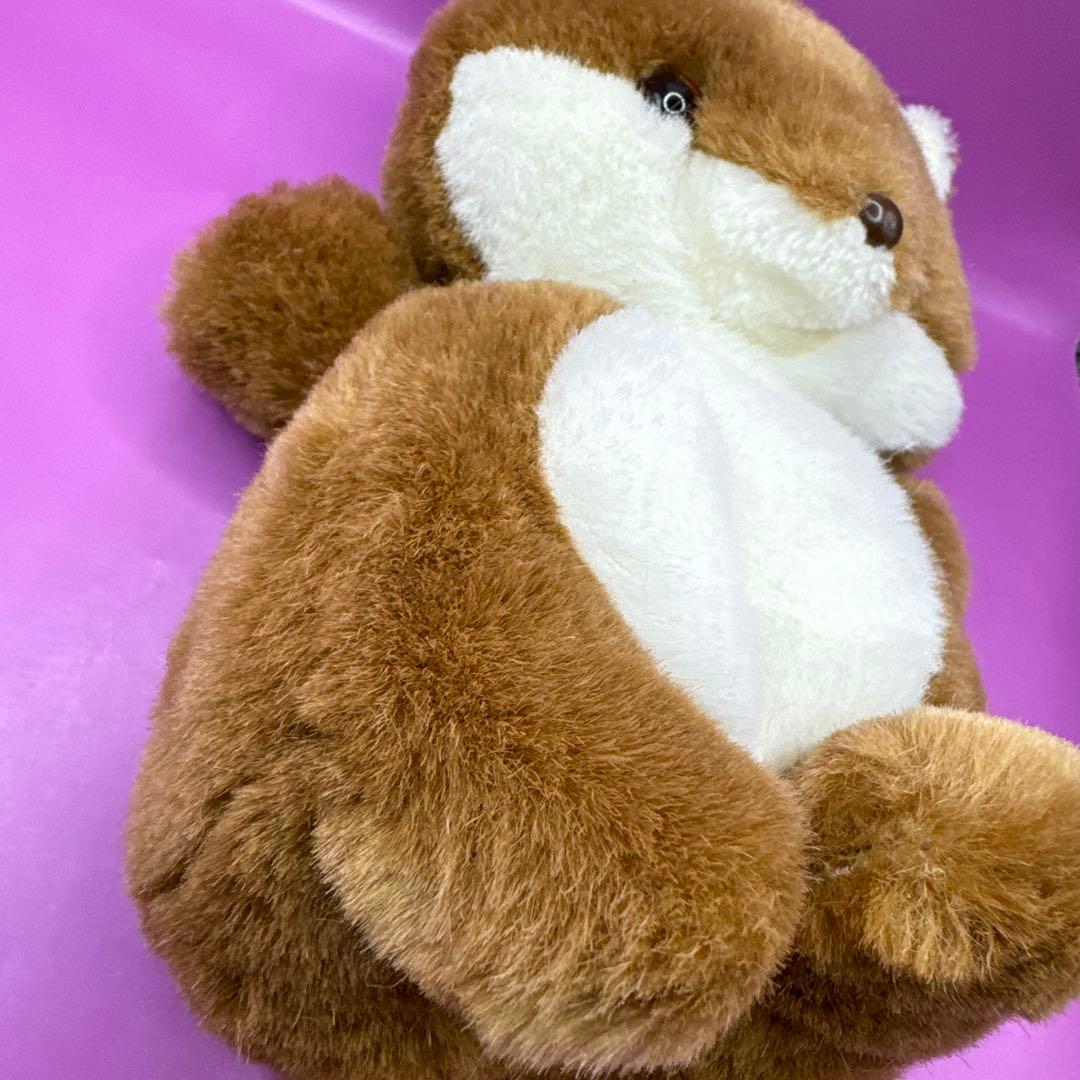 日本製　ぬいぐるみの三英　キタキツネ　ぬいぐるみ　stuffed animal