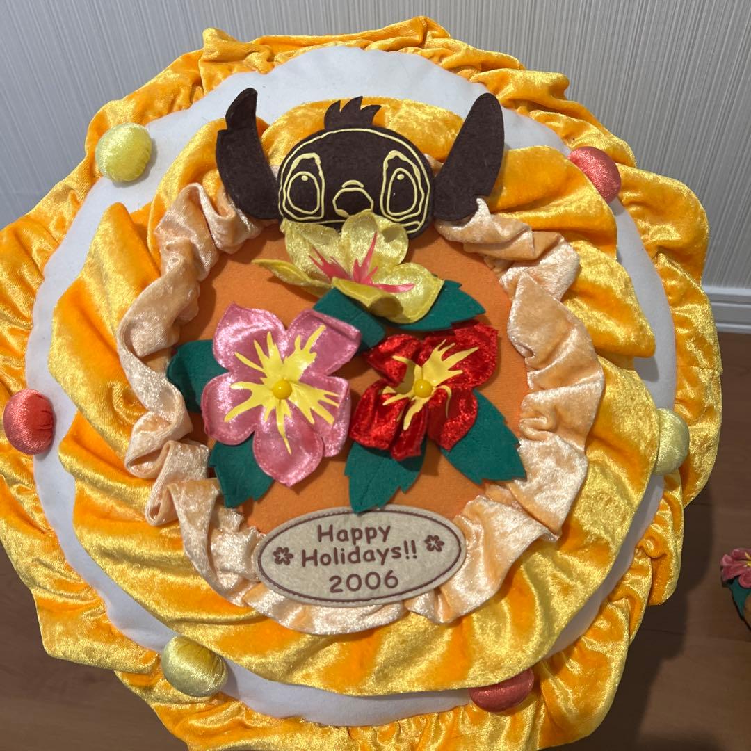 スティッチ ぬいぐるみ セット　 2006年　ディズニーストア限定特大ぬいぐるみ