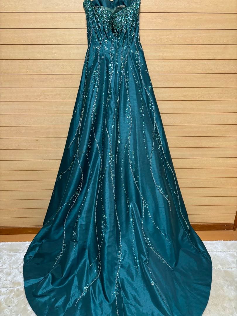 よ*し様 ウェディングドレス　カラードレス　演奏会　ナイトドレスAライングリーン