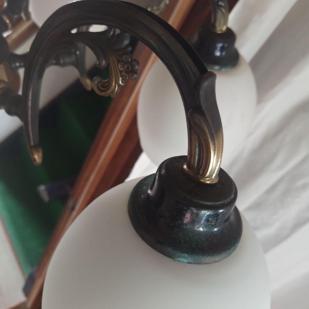 昭和レトロ 明和産業 6灯シャンデリア 当時物 昭和レトロ 明和産業 6灯