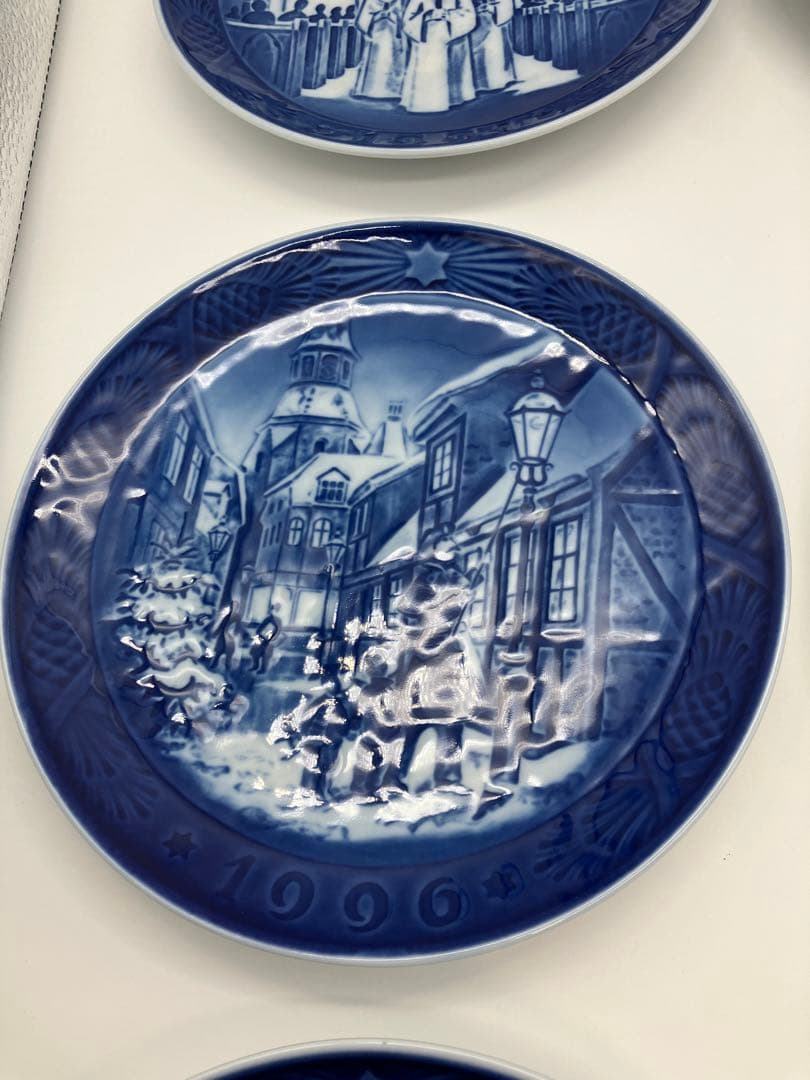 ロイヤルコペンハーゲン　イヤープレート　9枚 1991〜1999年　1990年代