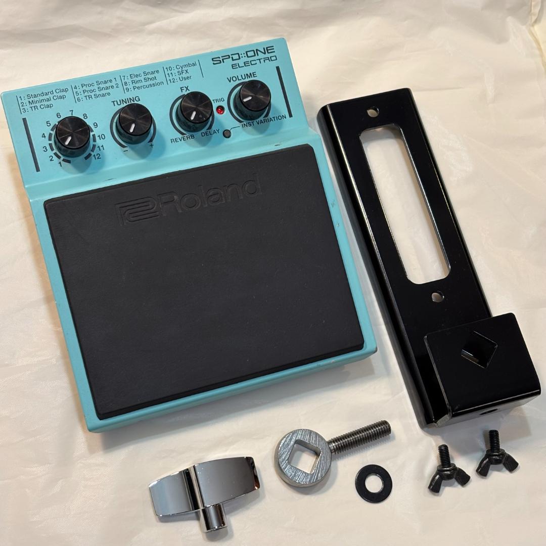 Roland SPD:ONE ELECTRO エレクトロニックパーカッション エレクトロニック・ドラムや世界中の打楽器の音色を 手軽に演奏できる