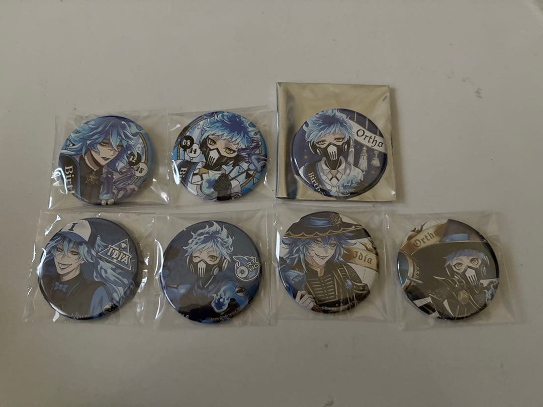 ツイステ 缶バッジ ブルーム ユニオン おめかし バースデー イデア オルト