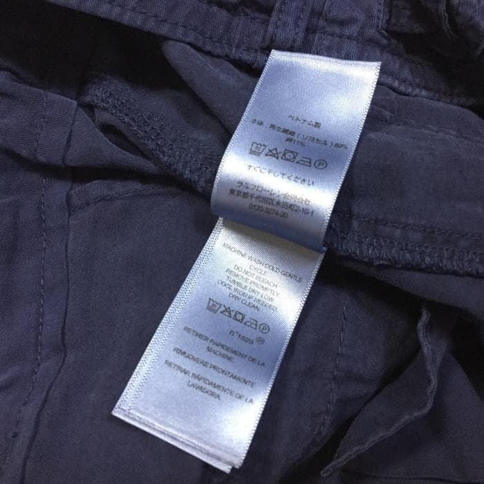 極美品￥37,400 ポロラルフローレン リネンブレンド ツイル カーゴ パンツ