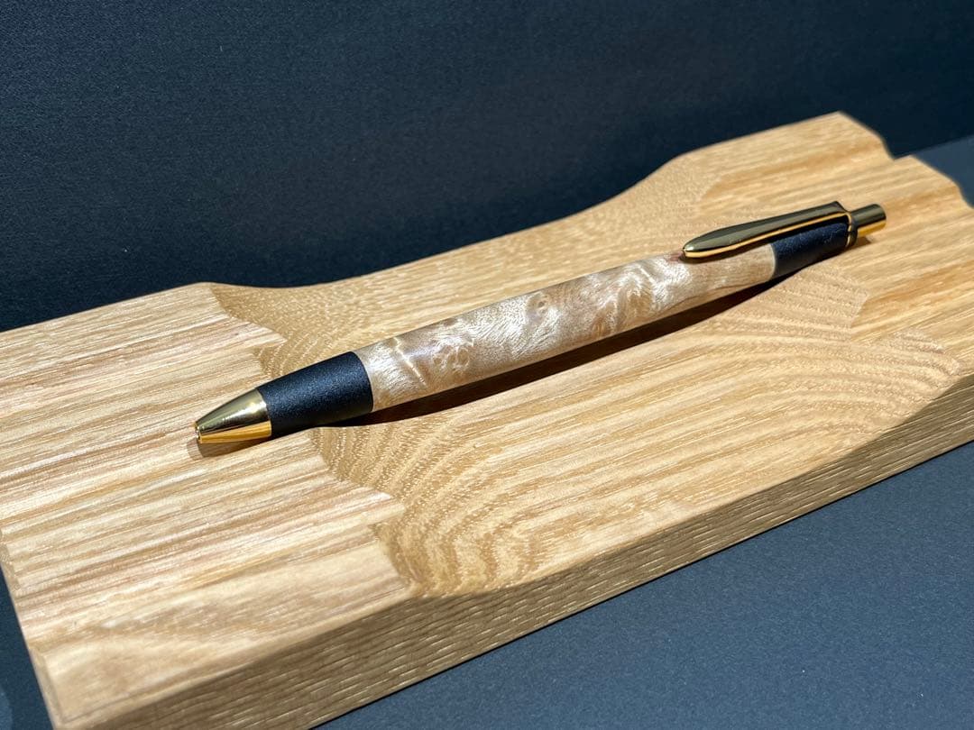 マーブルウッド上杢 少し傷あり シャープペンシル0.5m マーブルウッド