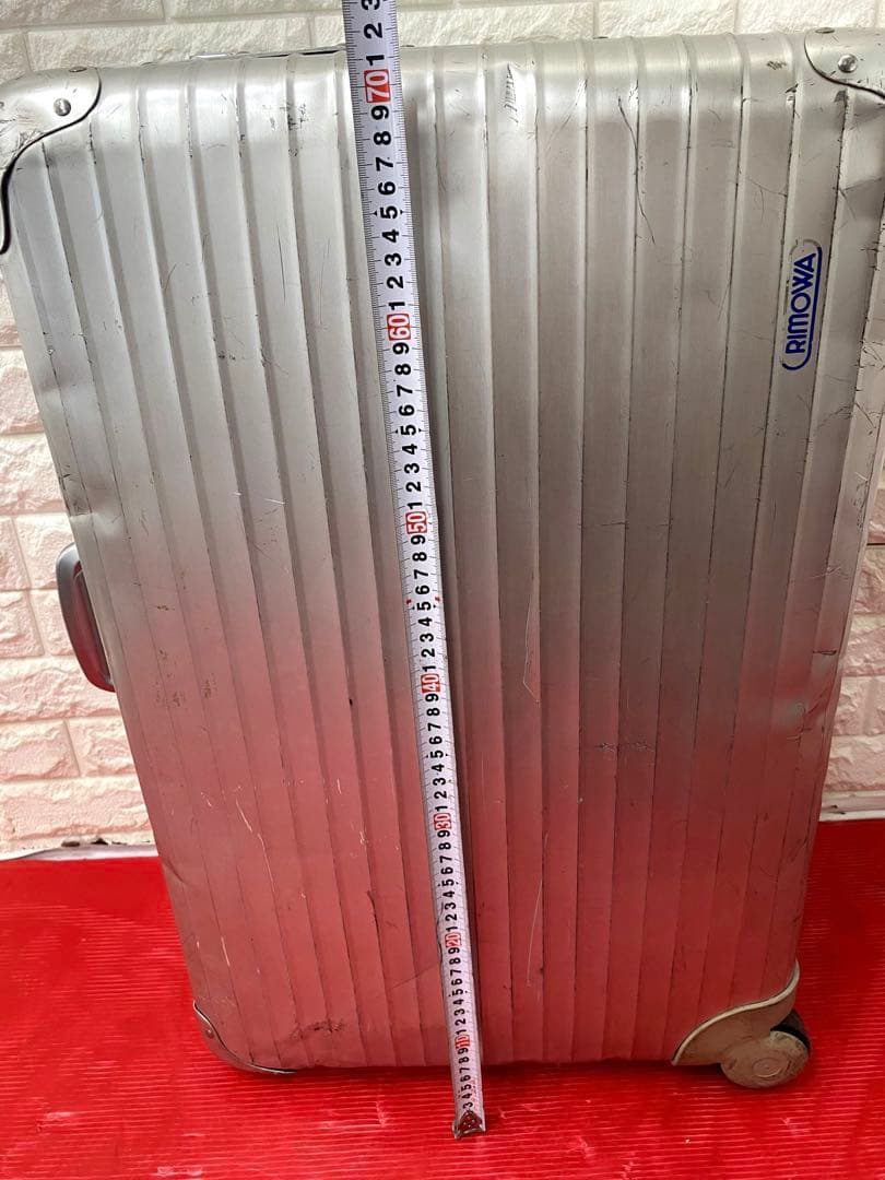特殊ハンドル ビンテージ リモワ Rimowa 2輪 特殊ハンドル ビンテージ