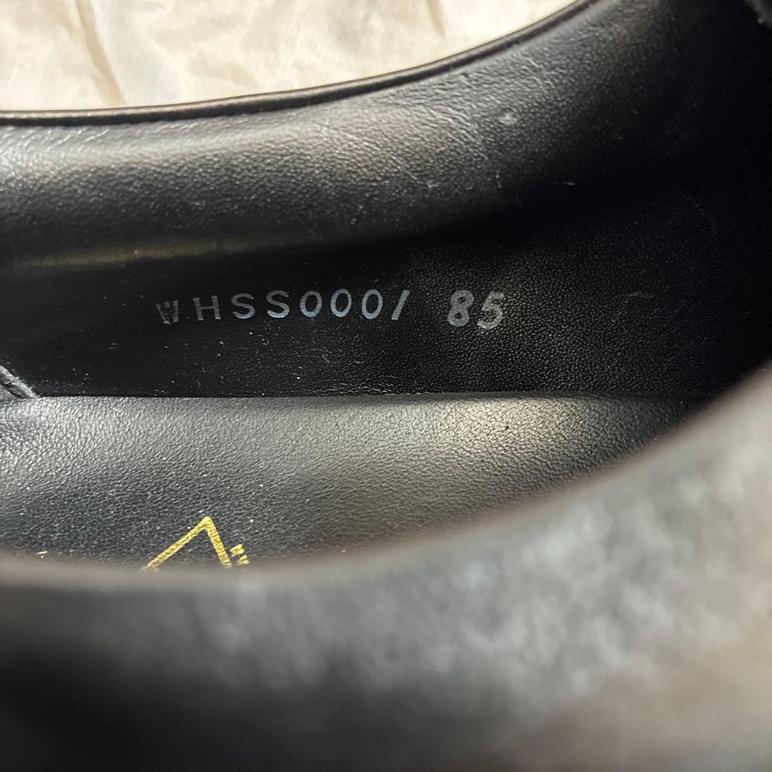 【美品】WH　ダブルエイチ　WHSS-0001　干場　プレーントゥ　27cm