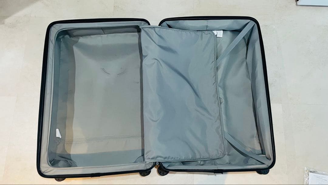 無印良品スーツケース104L ブラック (中古)