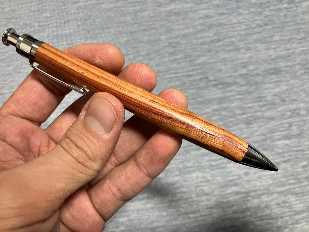 工房楔　ペンシル楔　チューリップウッド　真鍮モデル