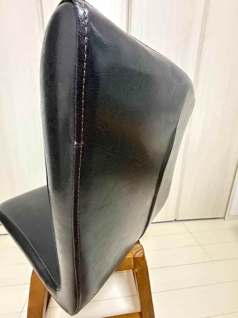 中古品】MORI SHIGE モリシゲ 北欧風 アンティーク 回転チェア 木の