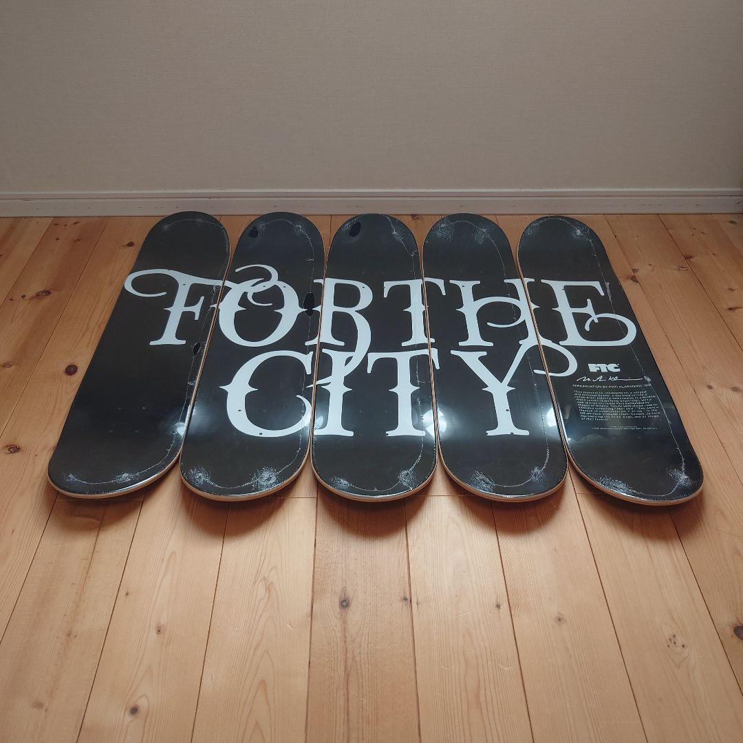 激レア FTC SANTANA ABRAXAS 5本スケートボードデッキセット